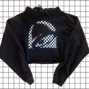 Taco Bell Cropped Hoodie